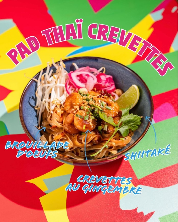 Notre fameux Pad Thaï crevettes 🦐